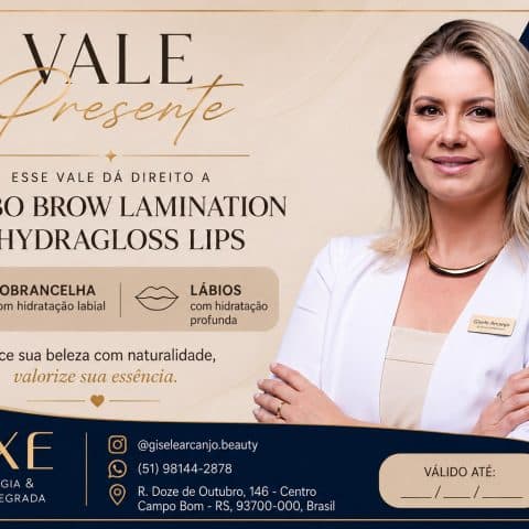 COMBO BROW LAMINATION + HYDRAGLOOS LIPS