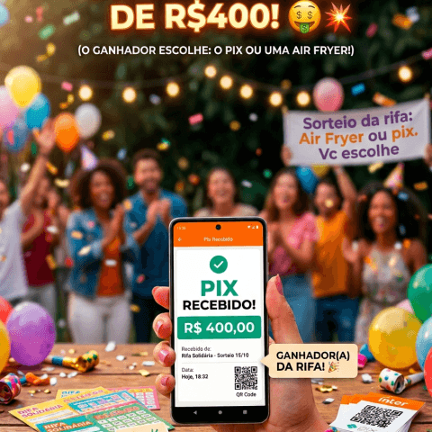 Ou 💰 R$ 400,00 via Pix