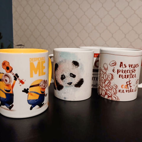 Canecas estampadas