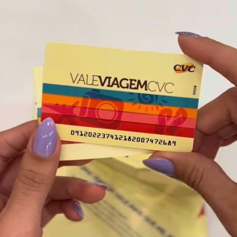 Vale Viagem CVC de R$ 1.000