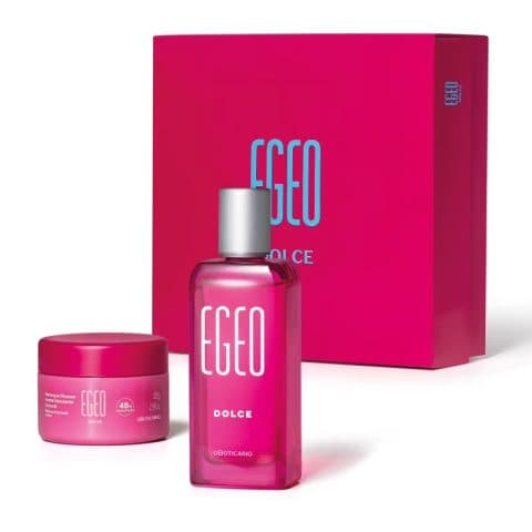 Kit Presente Especial Egeo Dolce | O Boticário (Colônia + Creme Hidratante)