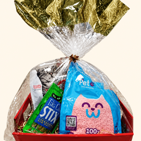 Cesta de Produtos para Gatinhos!