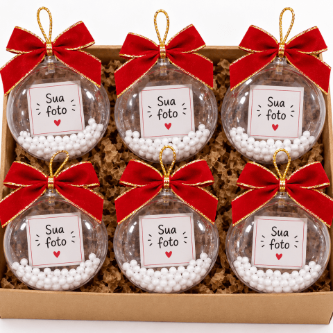 Kit 6 bolinhas personalizadas