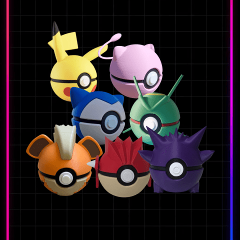Kit 2und Pokebola Tematica