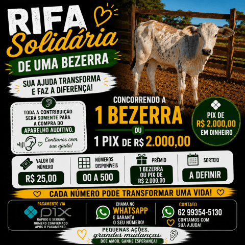 Uma Bezerra ou 1 pix de 2.000 reais
