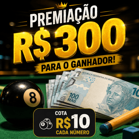 Concorra a R$ 300 por apenas R$ 10