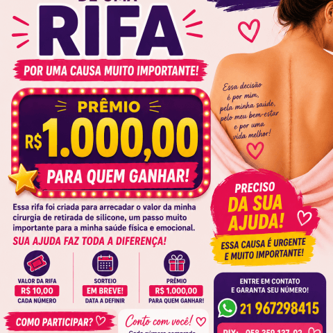 Mil Reais no pix